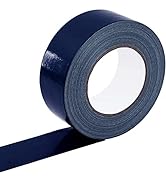 Reniteco Navy Blue Duct Tape- 2 inches x 45 Yards, Heavy Duty Duct Tape, Waterproof, Resistant, N...