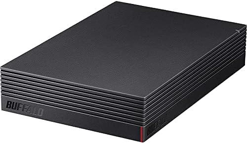 【Amazon.co.jp限定】バッファロー CMR HDD採用 外付けハードディスク 4TB テレビ録画/PC/PS4/4K対応 バッファロー製nasne™対応 静音&コンパクト 日本製 故障予測 みまもり合図 HD-ACD4U3