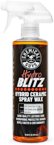 Chemical Guys WAC23916 Hydro Blitz Ceramic Spray Wax, with Carnauba, (Safe for Cars, Trucks, SUVs, RVs, & More) 16 fl oz