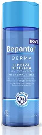 Bepantol Derma Gel de Limpeza Facial, Bepantol Derma Hidratante, Gel Hidratante Facial, Limpeza de Pele, Uso Diário 200ml