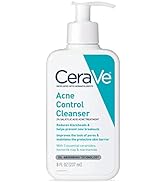 CeraVe Face Wash Acne Treatment | 2% Salicylic Acid Cleanser with Purifying Clay for Oily Skin | ...