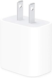 Image of Apple 20W USB-C Power Adapter - iPhone Charger with Fast Charging Capability, Type C Wall Charger