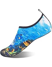 Sixspace Badeschuhe Wasserschuhe Strandschuhe Schnell Trocknend Schwimmschuhe Breathable Aquaschuhe Surfschuhe für Herren Damen Gr.34-47