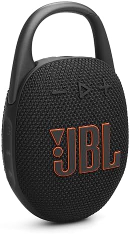 JBL CLIP5 Bluetoothスピーカー USB C充電/IP67防塵防水/アプリ対応/カラビナ構造/パッシブラジエーター搭載/ポータブル/ブラック JBLCLIP5BLK