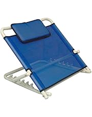 NRS Healthcare L98229 Healthcare Adjustable Angle Back Rest, Blue