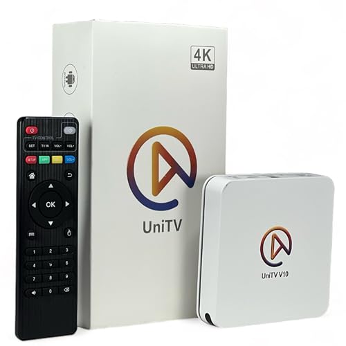 Aparelho UniTV Conversor V10 4K Full HD compatível HDMI