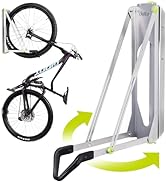 Pivot Bike Storage Rack by Delta Cycle - Bike Rack Garage Wall Mount Swivels to Save Space - No L...