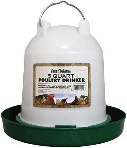 Harris Farms Plastic Poultry Drinker, 5 Quart