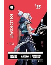 VALORANT $35 Gift Card - (Also redeemable in League of Legends, Teamfight Tactics and Legends of Runeterra) - PC [Online Game Code]