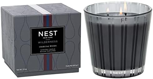 NEST New York Charcoal Woods 3-Wick Candle