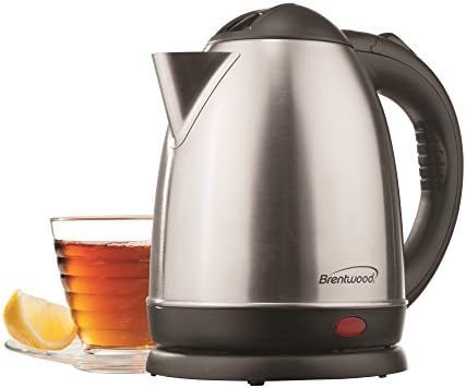 Brentwood KT-1780 1.5L Stainless Steel Cordless Electric Kettle,Silver