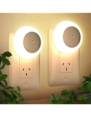 6 Pack Night Light, Yakiter Night Lights Plug into Wall, Dusk to Dawn Sensor Warm White Led Night Light 0.5W, Nightlight for Adults, Bedroom, Bathroom, Hallway, Kitchen AU Plug