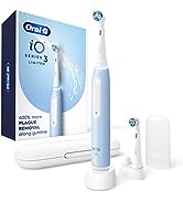 Oral-B iO Series 3 Limited Electric Toothbrush with (2) Brush Heads, Rechargeable, Icy Blue