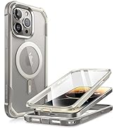 i-Blason Ares Mag for iPhone 15 Pro Case, [Compatible with MagSafe] Dual Layer Rugged Clear Bumpe...