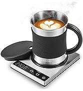 COSORI Coffee Mug Warmer & Mug Set, Beverage Cup Warmer for Desk Home Office Use, Coffee gifts, E...