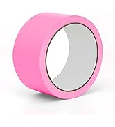 Reniteco Pink Duct Tape- 2 inches x 10 Yards, Heavy Duty Duct Tape, Waterproof, Resistant, NO-Res...