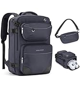 Maelstrom Travel Backpack for Men Women, 35L Carry-on Backpack for Traveling on Airplane,with Fas...