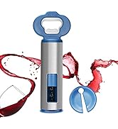 KITCHENDAO 3 in 1 Wine Bottle Opener Corkscrew with Foil Cutter, Beer Bottle Opener with Magnetic...