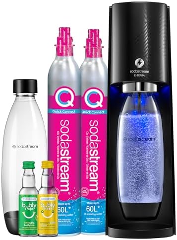 SodaStream E-Terra Sparkling Water Maker Bundle