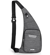 G4Free Sling Bag for Men Women Waterproof Crossbody Personal Pocket Bag Lightweight Chest Shoulde...