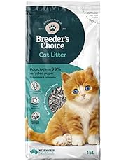 Breeders Choice 99% Recycled Paper Cat Litter 15 Litre