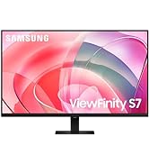 SAMSUNG 27-Inch ViewFinity S7 (S70D) Series 4K UHD High Resolution Monitor with HDR10, Multiple P...
