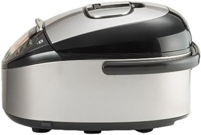 Tiger JKT-D Multi-Functional Induction Heating (IH) Electric Rice Cooker with 12 Cooking Settings (Silver Black)