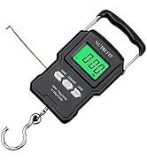 NUTRI FIT Luggage Weight Scale Fish Weighing Scales Digital Handheld Suitcase Weigher with Hook, ...