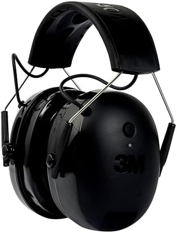 3M WorkTunes Connect + Gel Cushions Wireless Hearing Protector, Ear Muffs With Bluetooth Technology, Noise Reduction Rating (NRR) 23 dB, High-Fidelity Speakers & Integrated Microphone (90544-SIOC)