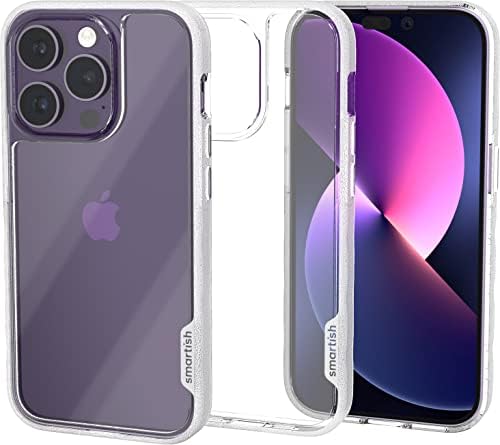 Smartish iPhone 14 Pro Slim Case - Gripmunk - [Lightweight + Protective] Thin Grip Cover - Nothin' to Hide