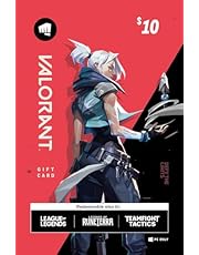 VALORANT $10 Gift Card - (Also redeemable in League of Legends, Teamfight Tactics and Legends of Runeterra) - PC [Online Game Code]
