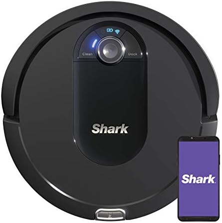 Shark AV993 IQ Robot Vacuum, Self Cleaning Brushroll, Advanced Navigation, Perfect for Pet Hair, Compatible with Alexa, Wi Fi , Black