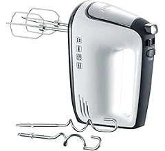 Severin HM 3830 Hand Mixer Powerful Motor Turbo Function with Whisk & Dough Hook 400W