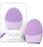 FOREO LUNA 4 Face Cleansing Brush | Firming Face Massager | Anti Aging Face Care | Enhances Absor...