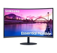 Samsung 27 Inch S39C FHD Curved Monitor (1920x1080), 75Hz, 4ms, AMD Freesync, 1000R Curve