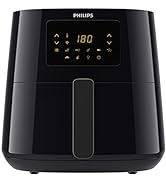 Philips Airfryer XL Essential, Hot Air Fryer, 2000 W, 1200 g Capacity, Digital Display, Wi...