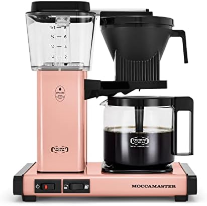 Technivorm Moccamaster 53939 KBGV 10-Cup Coffee Maker Pink, 40 Ounce, 1.25l