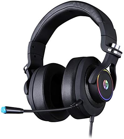 Headset Gamer HP H500GS, Drivers 50MM, Preto USB 7.1 Surround, RGB