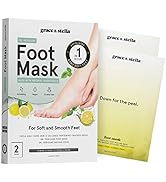 Foot Peel Mask, 2 Pairs - Dr.Pedicure Foot Peeling Mask for Soft Feet, Shed & Exfoliate Dead Roug...