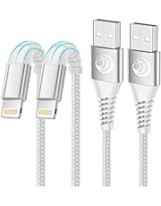 Lightning Cable 2m 2pack, Aioneus iPhone Charging Cable MFi Certified USB A to Lightning Cable iPhone Charger Cable Fast Charging Compatible with iPhone 14 13 12 11 Pro Max Mini XS XR X 8 7 Plus iPad