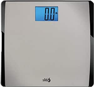 Eat Smart Precision 550 Pound Extra-High Capacity Digital Bathroom Scale for Body Weight with Extra-Wide Platform, Stainless Steel