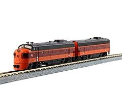 Kato USA Model Train Products N EMD FP7A + F7B Milwaukee Road Locomotive Two-Pack #95A #95B Two Locomotive Set