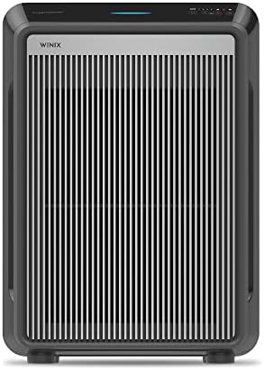 Winix 9800 4-Stage True Hepa Air Purifier with WiFi and PlasmaWave, 500 Sq Ft,Black,Large