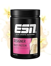 ESN Designer Whey Proteinpulver, Vanilla Milk, 908 g, bis zu 23 g Protein pro Portion, ideal zum Muskelaufbau und -erhalt, geprüfte Qualität - made in Germany