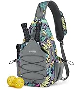 G4Free Sling Bag, Crossbody Pickleball Bag for Men Women, Lightweight Crossbody Chest Backpack fo...