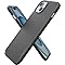 Smartish iPhone 15 Plus Slim Case - Gripmunk Compatible with MagSafe [Lightweight + Protective] Thin Grip Magnetic Cover with Microfiber Lining - Black Tie Affair