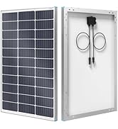 Renogy N-Type 16BB 100W Solar Panel, 12V 100 Watt Solar Panel 25% High-Efficiency, PV Module Powe...