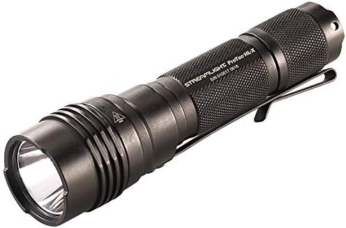 Streamlight 88065 ProTac HL-X 1000-Lumen Multi-Fuel Professional Tactical Flashlight, Includes CR123A Lithium Batteries and Holster, Black