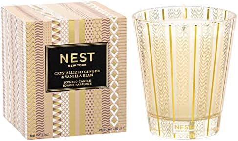 NEST New York Crystallized Ginger & Vanilla Bean Scented Classic Candle