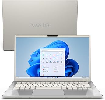 Image of Notebook VAIO F14 12ª gen Intel Core i7 16GB 512GB SSD, 14” Full HD Antirreflexo, Windows 11 Home, Warm White, Desbloqueio Facial e Digital, Teclado Retroiluminado – B0911W